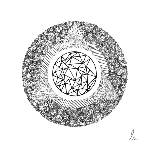 Mandala - Pogoda Ducha - Grafika
